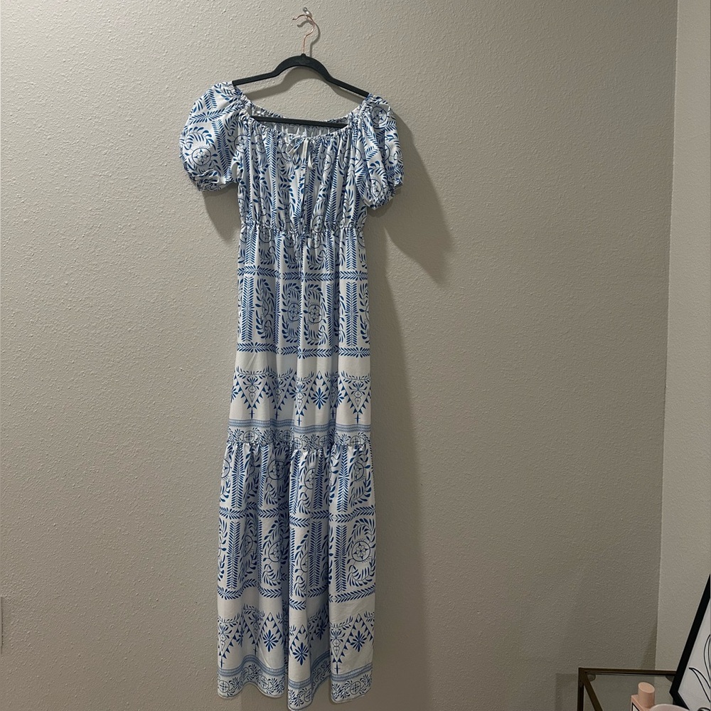 Off the shoulder dress